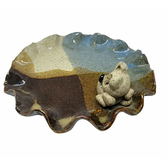 Handmade Pottery Koala Ring Dish - Picture 4 of 7